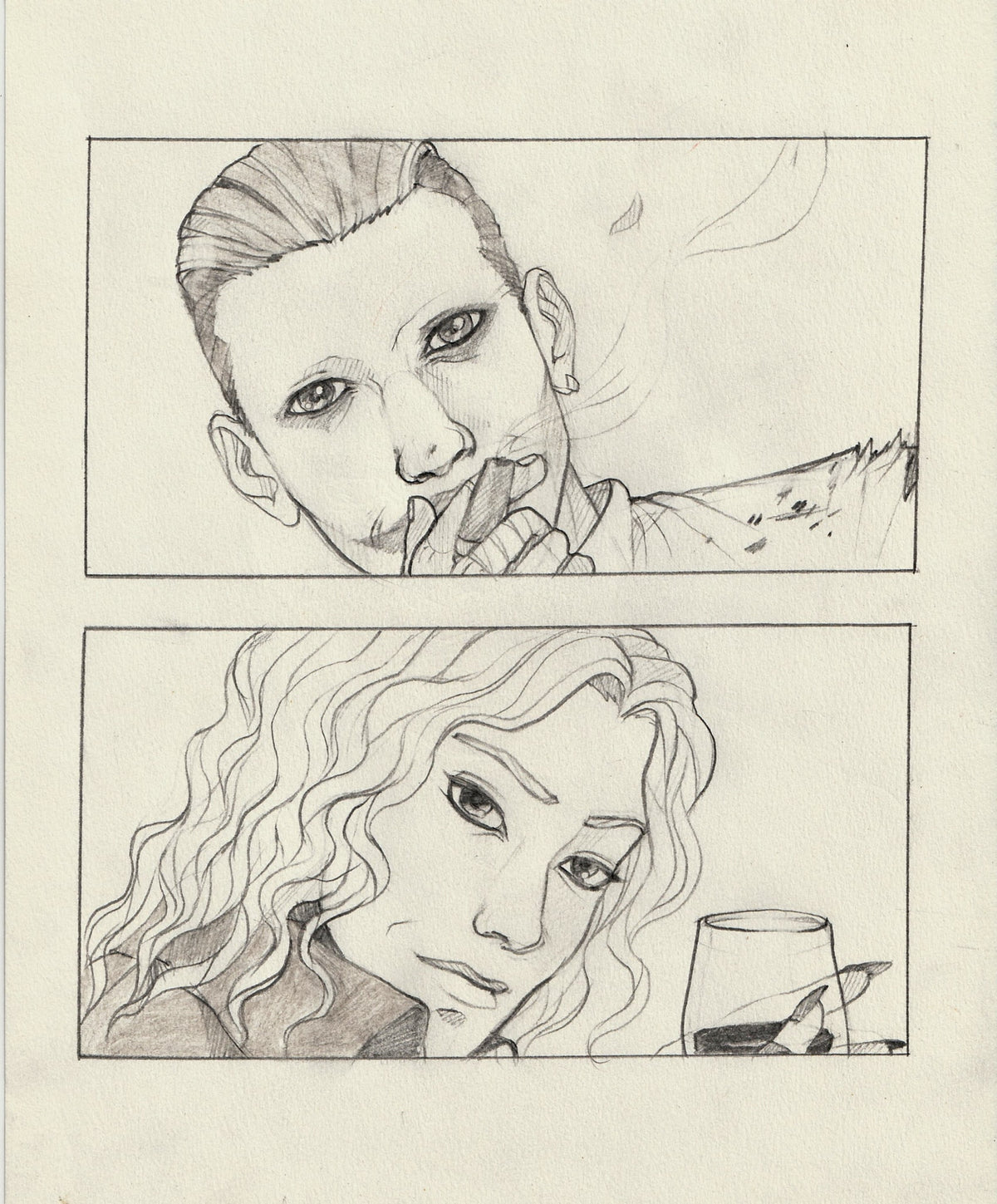 Print - Joker and Harley in my style